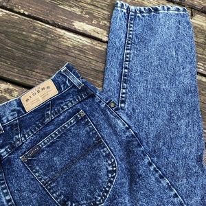 VTG 80s 90s Acid Wash Jeans High Waist Riders